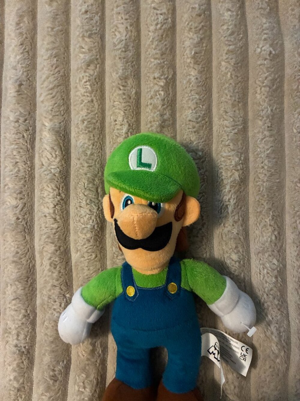 2021 SUPER MARIO 10" PLUSH TOY-LUIGI-NWOT!
